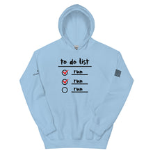 Load image into Gallery viewer, Run To-Do List Hoodie