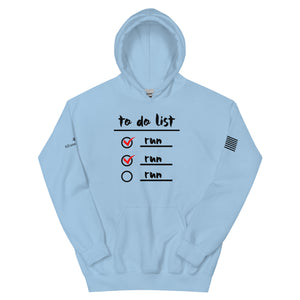 Run To-Do List Hoodie