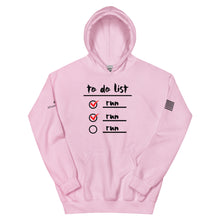 Load image into Gallery viewer, Run To-Do List Hoodie