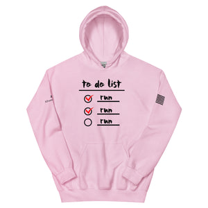 Run To-Do List Hoodie