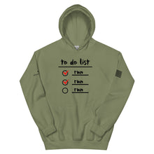 Load image into Gallery viewer, Run To-Do List Hoodie