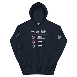 Run To-Do List Hoodie