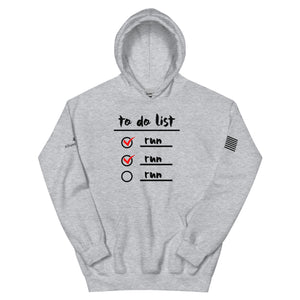 Run To-Do List Hoodie