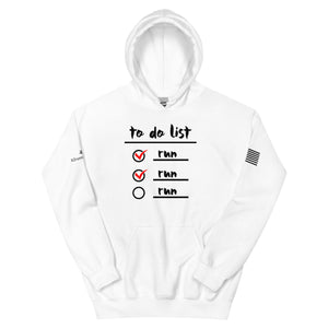 Run To-Do List Hoodie